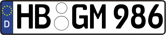 HB-GM986