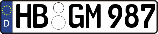 HB-GM987