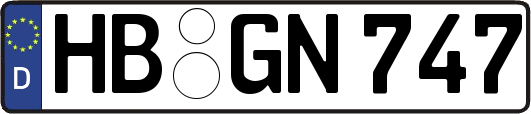 HB-GN747
