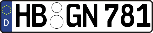 HB-GN781