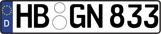 HB-GN833