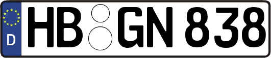 HB-GN838