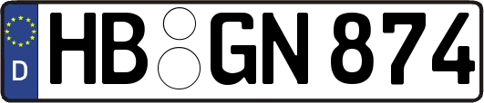 HB-GN874