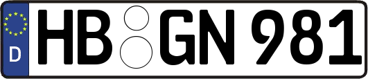 HB-GN981