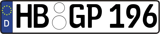 HB-GP196