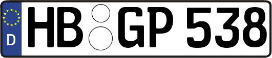 HB-GP538