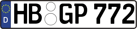 HB-GP772