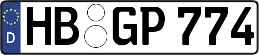 HB-GP774