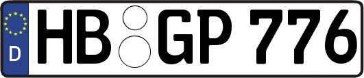 HB-GP776