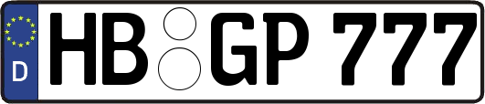 HB-GP777