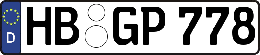 HB-GP778