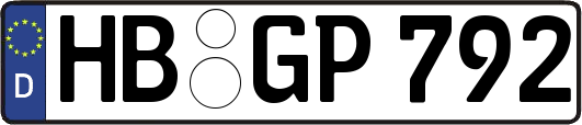 HB-GP792