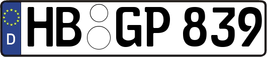 HB-GP839
