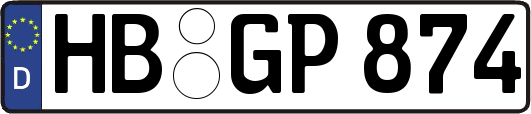 HB-GP874