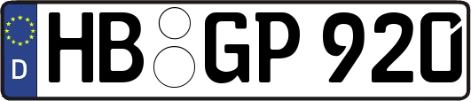 HB-GP920