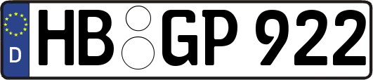HB-GP922