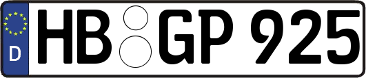 HB-GP925
