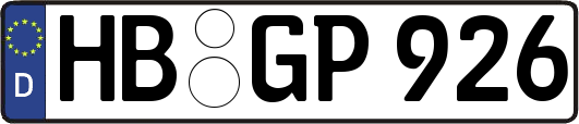 HB-GP926