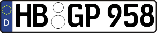 HB-GP958