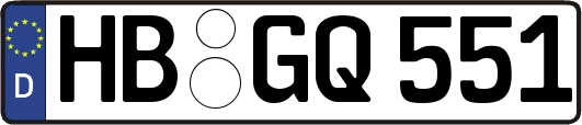 HB-GQ551