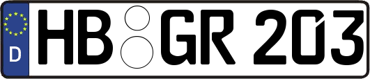 HB-GR203