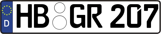 HB-GR207