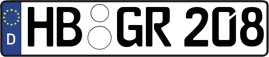 HB-GR208