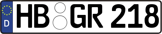 HB-GR218