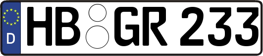 HB-GR233