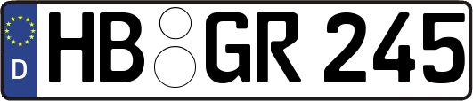 HB-GR245