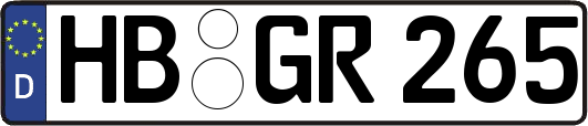 HB-GR265