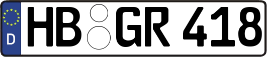 HB-GR418