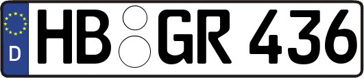 HB-GR436