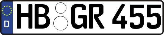 HB-GR455