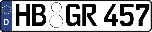 HB-GR457