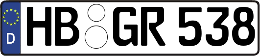 HB-GR538