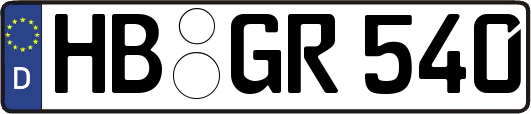 HB-GR540