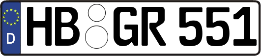 HB-GR551