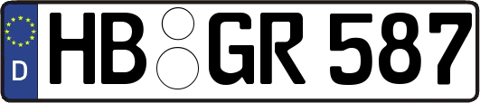 HB-GR587