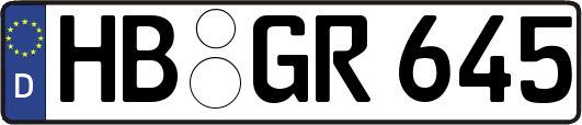 HB-GR645
