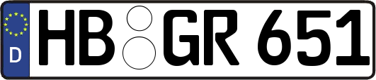 HB-GR651