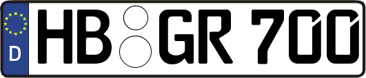 HB-GR700