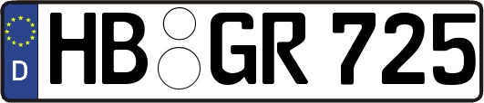 HB-GR725