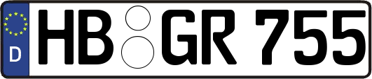 HB-GR755