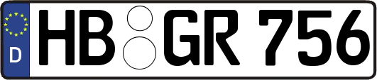 HB-GR756