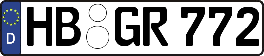 HB-GR772