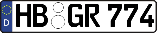 HB-GR774