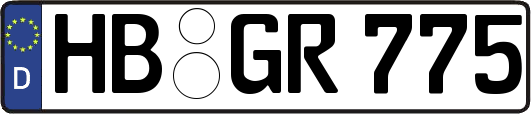 HB-GR775