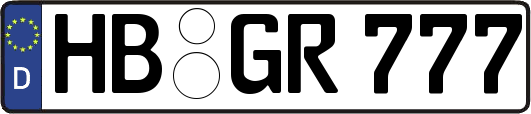 HB-GR777