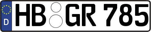 HB-GR785